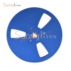 7 inch Blank Tape Reel Replacement Open Reel Cassette Aluminum Empty Disk