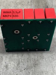 HUTTINGER Circuit Board [C 40-1491-01.00] w/ WIMA MKP4 Capacitors_GOOD TAKE-OUT!