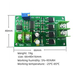 DC-AC Inverter 50Hz Square Wave Signal Generator Board / AC-AC Power Transformer