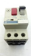TELEMECANIQUE GV2-M14 MOTOR CIRCUIT BREAKER 3 POLE 10 AMP 600 VAC 50/60 HZ