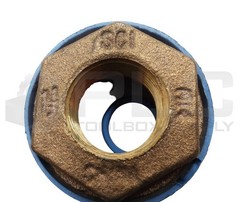 NEW SCI HEX REDUCING BUSHING 1-1/2″ X 3/4″ BRASS