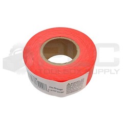 NEW BOX OF 12 U-LINE S-6089FO FLAGGING TAPE ORANGE 1-3/16″ X 150′ 1700