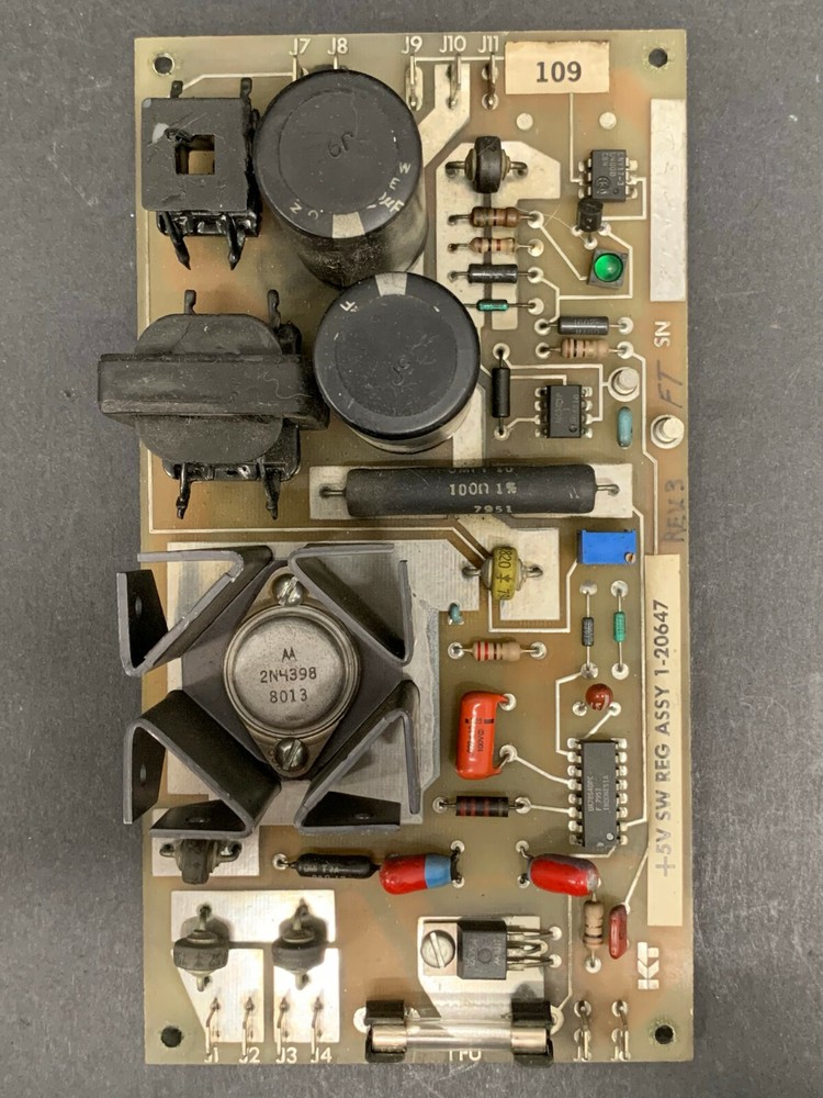 Kearney Trecker SW Reg Assembly +5V 1-20647 PC Board – 30 Day Warranty