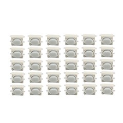 30Pcs 3x4x2.5mm Panel Momentary Tactile Tact Push Button Switch 4 Terminals
