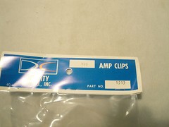 NEW 1 PAIR FACTORY SEALED DEL CITY 1513 CLIPS 100 A