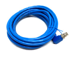 Eaton Tripp Lite NM12-6A4-05M-BL Right Angle M12 X-Coded to RJ45 Cable Cat6A