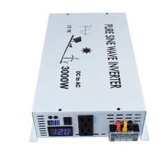 3000W Pure Sine Wave Inverter 24V DC to 120V AC Solar Generator Inverter new car