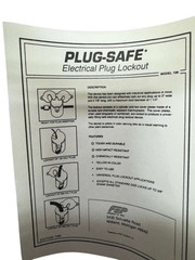 FEP Model 100 Plug-Safe Electrical Plug Lockout Device **Free Shipping**