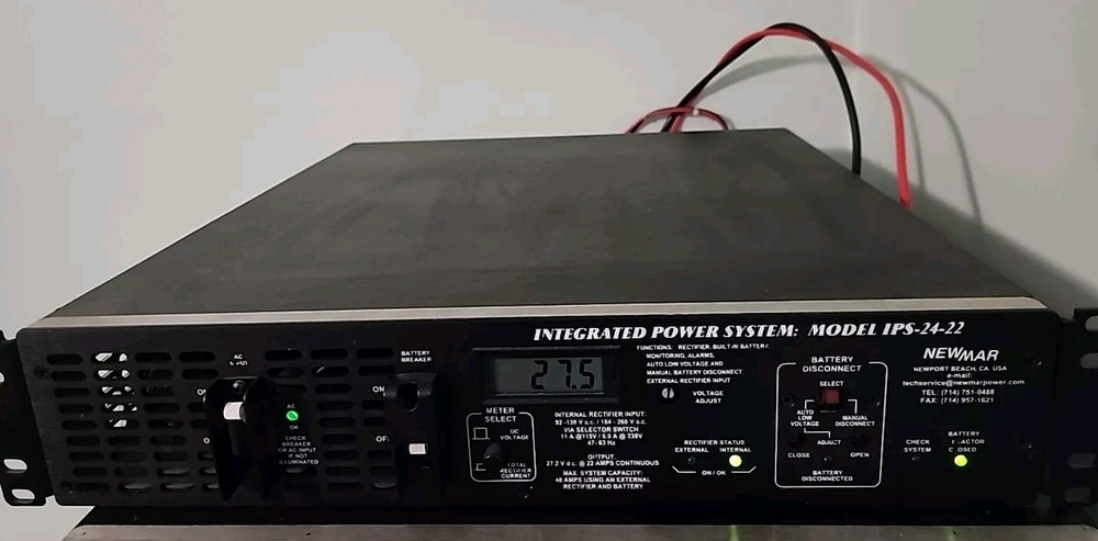 Newmar IPS-24-22 Integrated Power System 445-4076-1 115 / 230 VAC