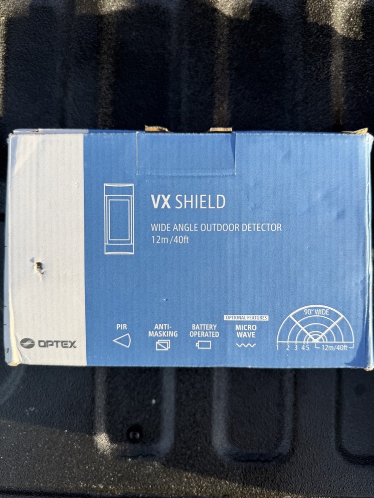 OPTEX VXS-RAMI / VXSRAMI VX SHIELD WIDE ANGLE OUTDOOR DETECTOR NEW