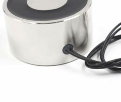 DC 12V 24V 2.5-150KG Electric Lifting Magnet Electromagnet Solenoid Holding Coil