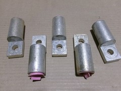 NEW *Lot of 5* Hubbell 1-Hole Compression Lug Terminal 500CU / 750AL kcmil mcm