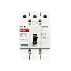 Eaton GD3050 Series C G-Frame Breaker 50A 480V 3-Pole 22kA Complete