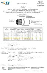 Raychem/TE FLDWC0311-1.5-2 #16awg FlexLite Dual Wall HookUp Wire PVDF UL3584 Red
