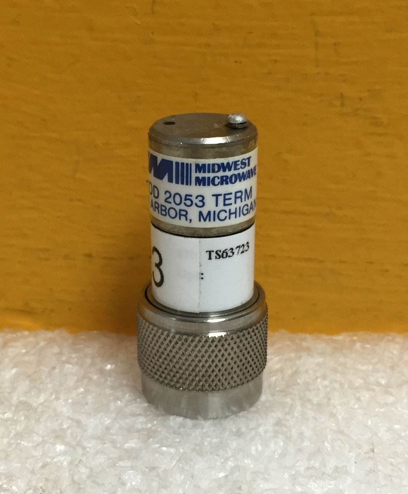 Midwest Microwave 2053, DC to 12.4 GHz, 2 W, 50 ohm, Type N Coaxial Termination