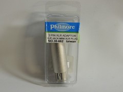 New Philmore 30-662-Mini XLR Male to Standard XLR Female Adapter
