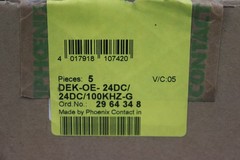 Phoenix Contact 4x DEK-OE-24DC/24DC/100KHZ-G Relay Terminal 2964348 Unused