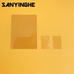 3pcs Non Porous Natural Transparent Mica Square Sheet 60*80*0.05 60*100*0.15mm