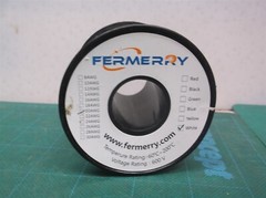 Fermerry 20AWG Stranded Wire Electrical Wire Silicone Cable White 100ft
