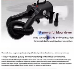 Car Beauty Shop, Water Blow Machine Car Wash Shop, Engine Compartment Air Dryer