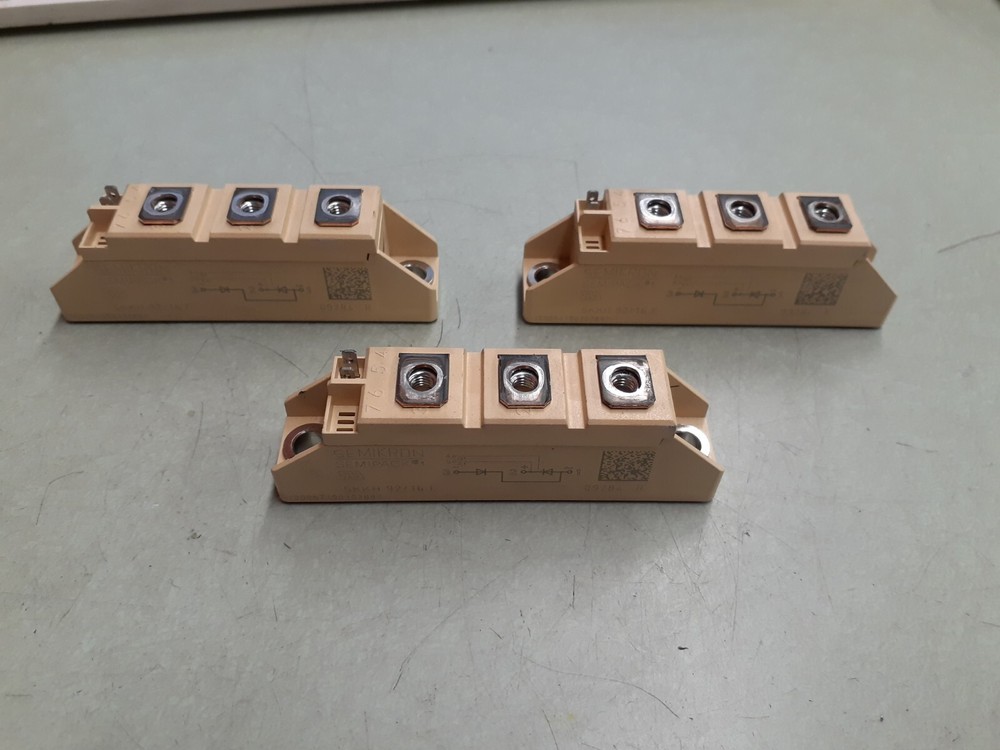 (3) SKKH92/16E SEMIKRON THYRISTOR / DIODE MODULE SKKH92-16E 09284 R