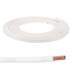 24.6 Feet 12 AWG Gauge THHN Stranded White Copper Building Wire 600V