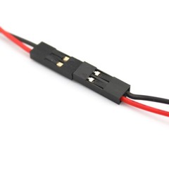 Dupont Jump Wire Male & Female Jumper Cable Lead 2.54mm 2Pin Plug,100mm Long
