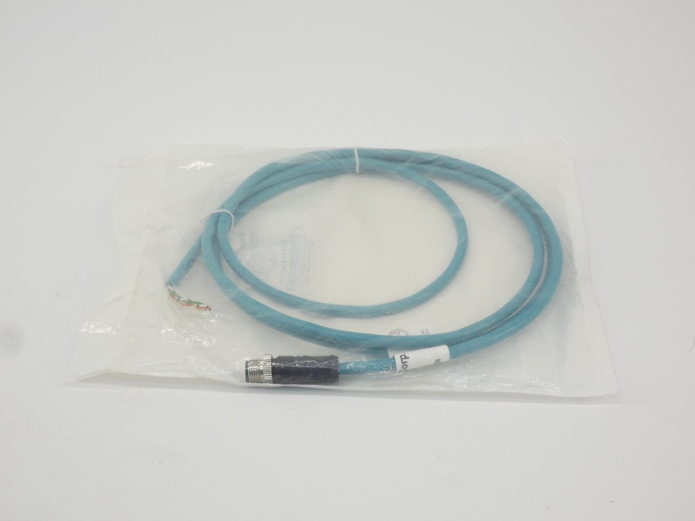 Mencom MDE45-4MP-2M Ethernet Cordset, 600V, 2M – NEW Surplus!