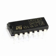 10pcs LM723CN LM723 DIP-14 IC Adjustable Voltage Regulator 2-37V UA723 UC723CN