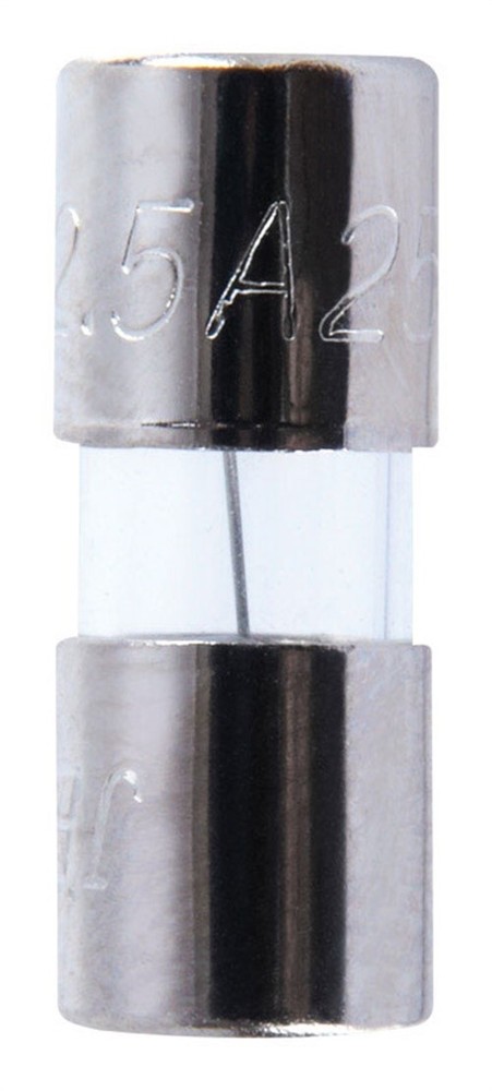 Jandorf AGA 2.5 amps Fast Acting Fuse 4 pk