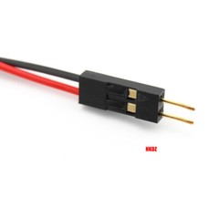 Dupont Jump Wire Male & Female Jumper Cable Lead 2.54mm 2Pin Plugs 100mm Length