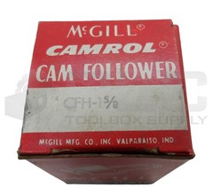 LOT OF 2 NEW MCGILL CFH-1 5/8 CAM FOLLOWER 1-5/8″ BORE *READ*