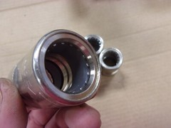 (5) 25 mm Push to Connect Pipe Hose Union Line Legrand TKT25 Tilok Tube TAZ25