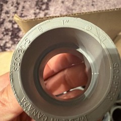 1″ PVC Standard Coupling for Sch 40 Rigid NM Conduit UL Listed 40pc lot fast sh
