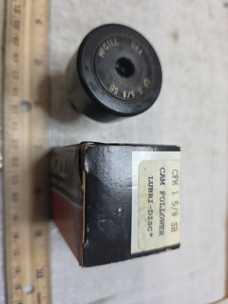 NEW MCGILL CFH 1 5/8 SB CAM FOLLOWER 1-5/8″ , 1 NEW IN BOX, 1 NO BOX