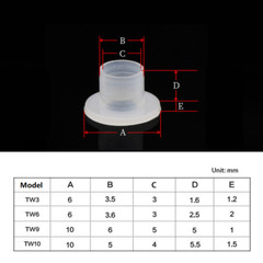 Thermal Transistor Insulator Washer Bushing Plastic Nylon Gasket Insulation Cap