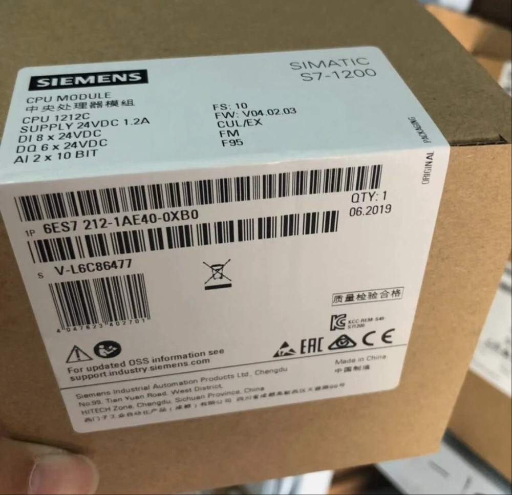 1PCS NEW for Brand SIEMENS 6ES7212-1AE40-0XB0 Fast Delivery
