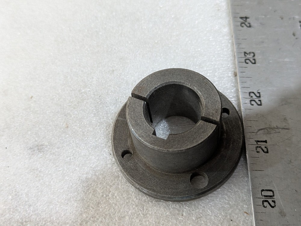 QD Split Taper Bushing Keyed Bore Flange 3″ Diameter Power Transmission