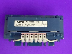 MTE RL-00803 Line/ Load Reactor, 8A, 5.0mH, 3PH, Open