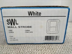 NEW System Sensor SWL Wall Strobe Fire Alarm White ( INDOOR CLEAR LENS)
