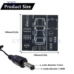 DIY Car Driving Simulation Soldering Practice Kit Electronic Kit Solder Learn