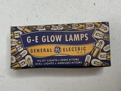 Vintage Box of 10 NOS GE NE-51 Glow Lamps General Electric Bulbs