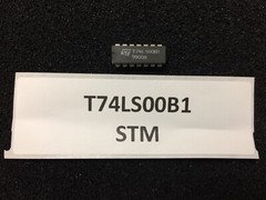 T74LS00B1 ST MICRO 74LS00PC IC Quad 2 Input NAND Gate 14 PIN PDIP 12 PIECES