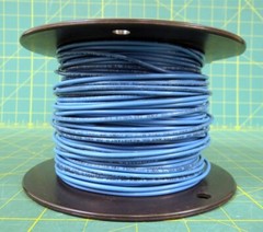 MTW 14 Gauge Blue Stranded Copper Wire – Partial Reel – Approx. 275′