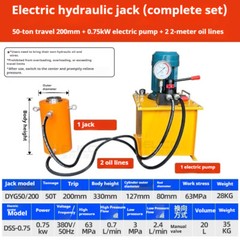 Hydraulic Oil Pumps Double-acting Single-acting Solenoid Valve Electric Pumps