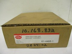 New open-box Fireye 45RM Shutter & Bracket Assembly 61-4468-1 A1134AES
