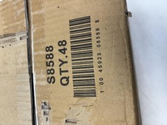Satco S8588 LED 8W Medium Base 50W Equivalent Bulbs 48-Pack New Open Box Bulk