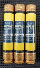 Cooper Bussmann LPS-RK-45SP Class RK1 45 Amp 600VAC Fuse – Lot of 3