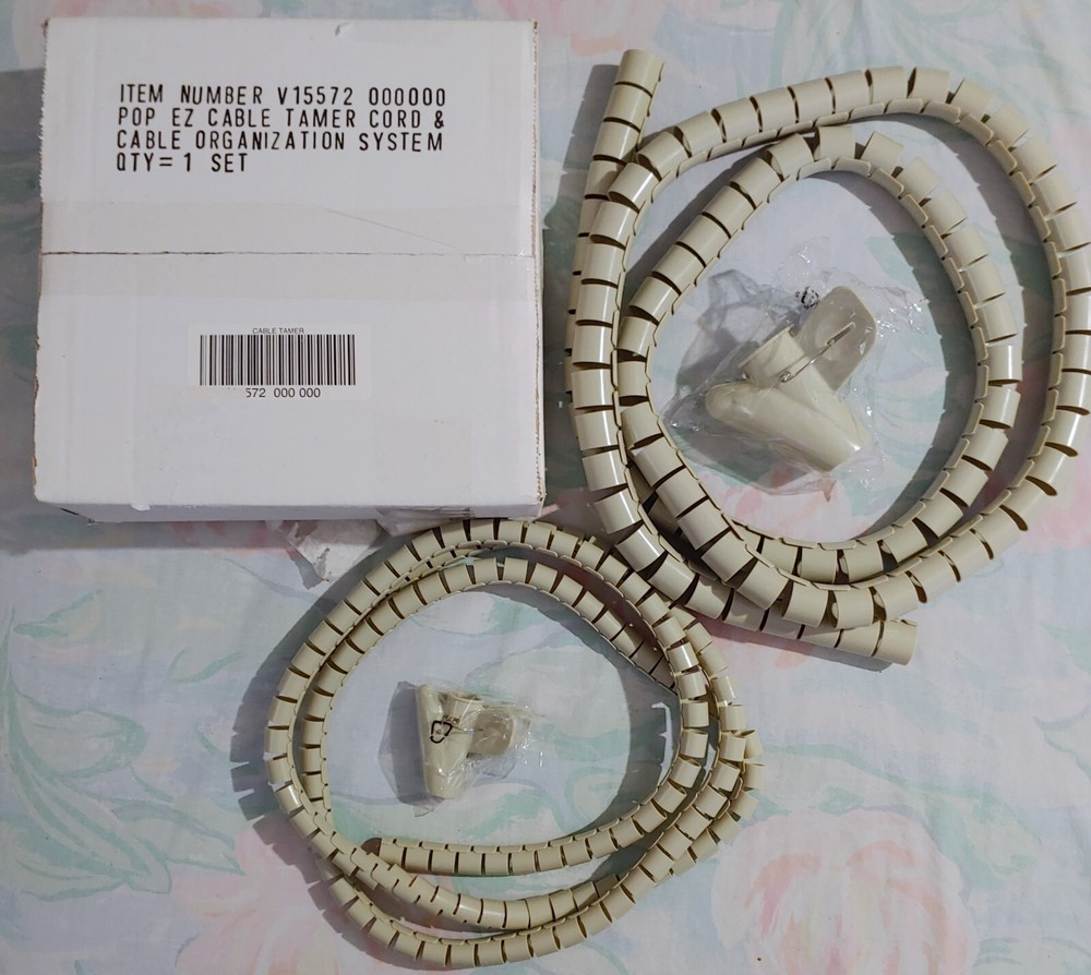VTG – 2 – 6 FT Cord Protector Wire Cable Sleeve Split Tubing System – plastic