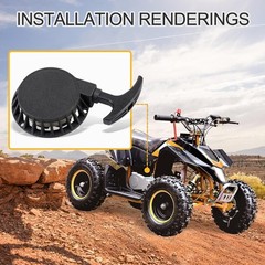 Pull Start Recoil Starter for 43cc 49cc 50cc Mini Pocket Bike ATV Dirt Bike Gas
